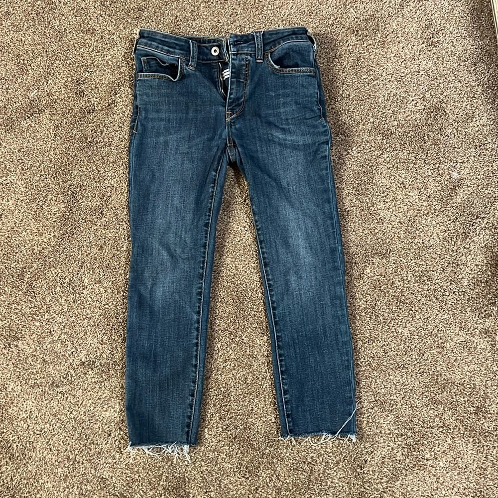 Pilcro and the Letterpress High Rise Denim Legging
